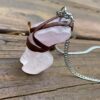 Goddess Necklace of Rose Quartz (NEW!) - Image 4