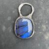 Electric Blue Labradorite Pendant - Image 4