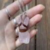 Goddess Necklace of Rose Quartz (NEW!) - Image 3