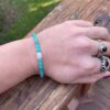 turquoise pearl bracelet