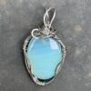 Polished Aquamarine Pendant (NEW!)
