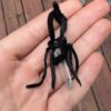 Quartz Crystal Pendant in Black Buckskin (NEW!) - Image 2