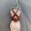 Goddess Necklace of Rose Quartz (NEW!) - Image 2