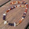 Agate & Herkimer Diamond Necklace (NEW!) - Image 3