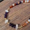 Agate & Herkimer Diamond Necklace (NEW!)