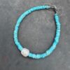 Turquoise and Freshwater Pearl Bracelet - Image 4