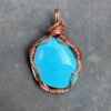 Sleeping Beauty Turquoise Pendant (NEW!)